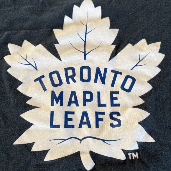 Toronto Maple Leafs Blue Hockey NHL Calhoun Sportswear Made in Canada Large - Picture 3 of 7